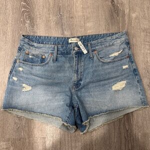 Madewell Relaxed Denim Shorts - Size 16W